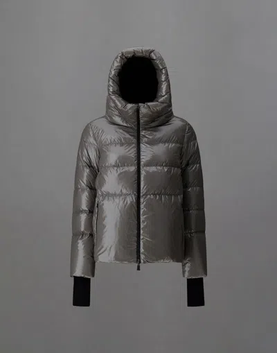 Herno Laminar Jacket In 2l Glazed Ripstop In Grey