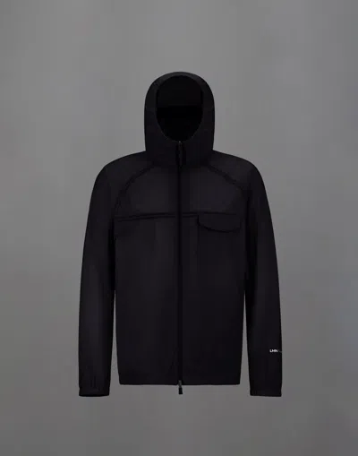 Herno Laminar Jacket In 3l Translucent Ripstop In Black