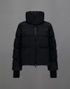 Herno Down Jacket With Hood In Black