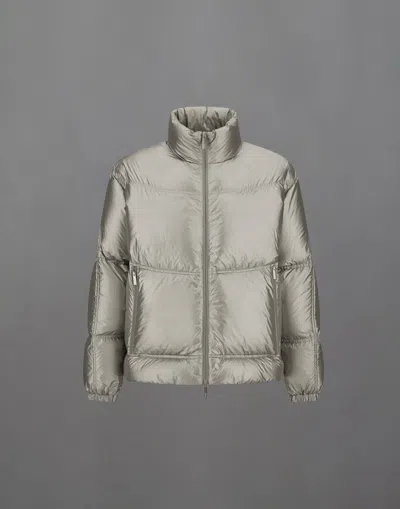 HERNO LAMINAR JACKET IN METALLIC SHIELD
