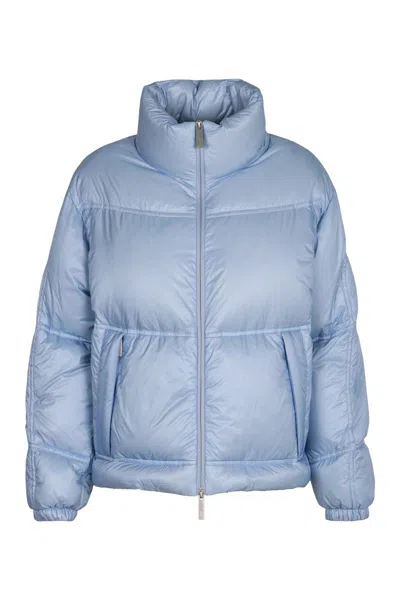 Herno Laminar Jacket In Nylon In Blue