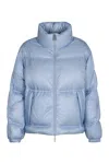 Herno Laminar Quilted Ripstop Jacket In Blue