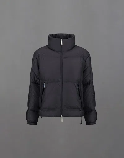 Herno Laminar Jacket In Quilted Ripstop In Black
