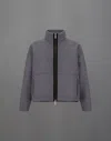 Herno Laminar Jacket In Technical Wool In Gold