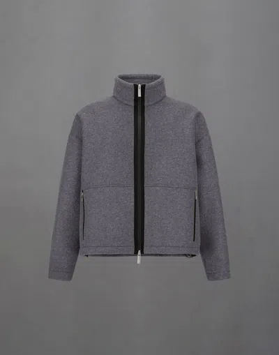 Herno Laminar Jacket In Technical Wool In Gold