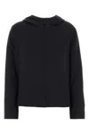 Herno Laminar Black Nylon Jacket In Black