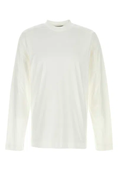 Herno Laminar Laminar Cotton T-shirt For Men In White