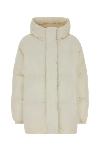 Herno Laminar Laminar Mini White Nylon Down Jacket