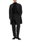 Herno Laminar Laminar Technical Medium Coat In Black