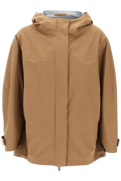 Herno Laminar Lightweight Gore-tex Jacket In Arancio