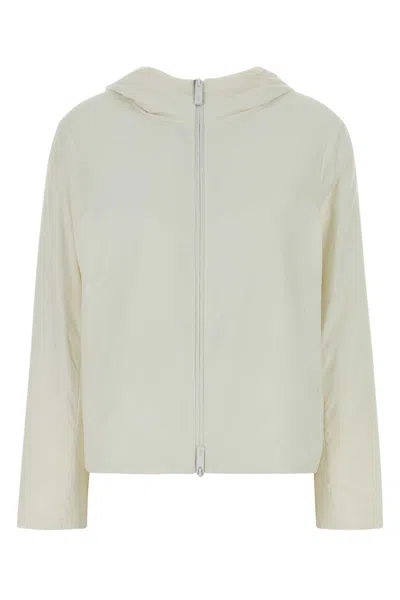 Herno Laminar Lightweight Nylon Jacket In White