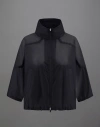 Herno Laminar Liquid Shine ジャケット In Black