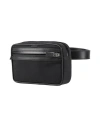 Herno Laminar Man Belt Bag Black Size - Polyester, Calfskin, Ptfe - Polytetrafluoroethylene In Black