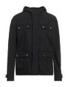 Herno Laminar Man Jacket Black Size 42 Cotton, Polyester In Black