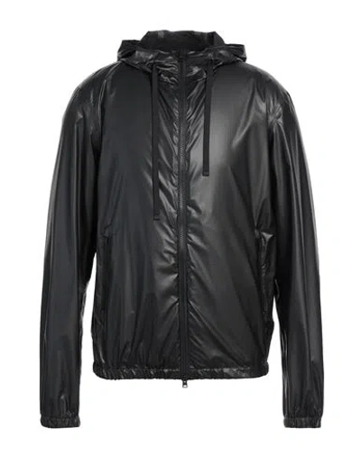 Herno Laminar Man Jacket Black Size 44 Polyamide, Polyurethane Coated