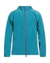 Herno Laminar Man Jacket Deep Teal Size 40 Polyamide, Polyurethane, Elastane In Blue