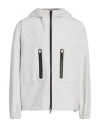 Herno Laminar Man Jacket Light Grey Size 42 Polyester In Gray