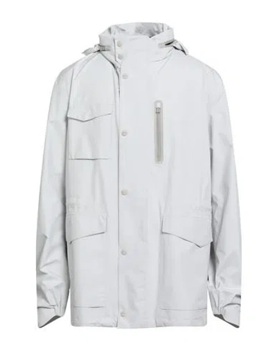 Herno Laminar Man Jacket Light Grey Size 46 Polyester In White