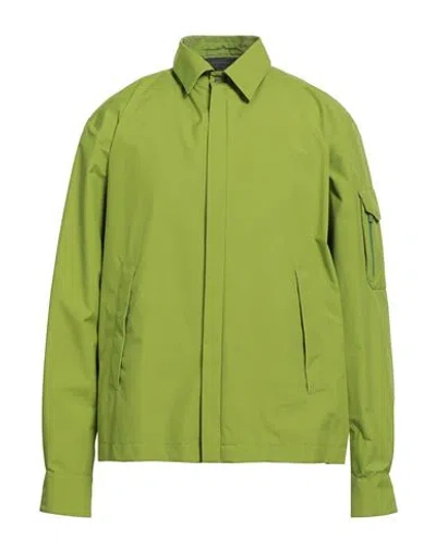 Herno Laminar Man Jacket Lime Green Size 40 Polyester, Ptfe - Polytetrafluoroethylene