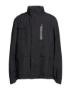 Herno Laminar Man Jacket Navy Size 44 Polyester In Black
