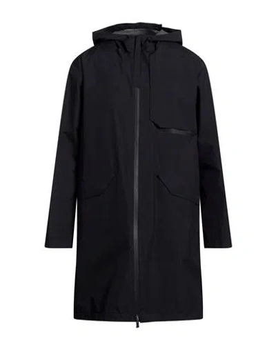 Herno Laminar Man Overcoat & Trench Coat Black Size 42 Polyester