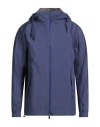 Herno Laminar Man Overcoat & Trench Coat Blue Size 38 Polyester