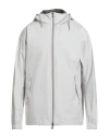 Herno Shell Hooded Jacket In Gray