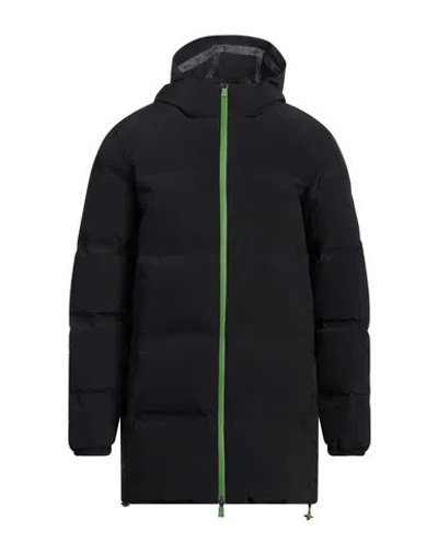 Herno Laminar Man Puffer Black Size 38 Polyamide, Elastane