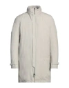 Herno Laminar Man Puffer Light Grey Size 40 Polyester, Ptfe - Polytetrafluoroethylene, Polyamide, El In Grey