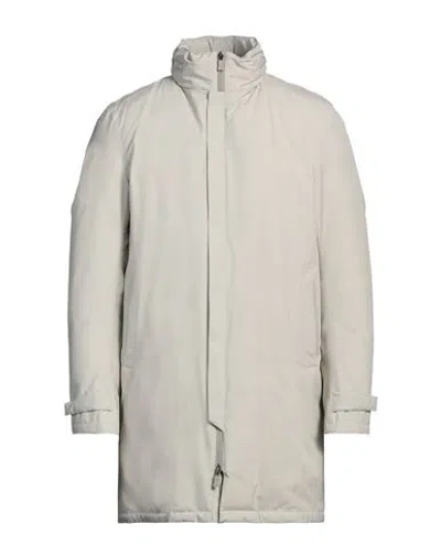 Herno Laminar Man Puffer Light Grey Size 40 Polyester, Ptfe - Polytetrafluoroethylene, Polyamide, El In Neutral