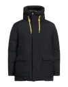 Herno Laminar Man Puffer Midnight Blue Size 40 Polyester, Pet (polyethylene Terephthalate) In Black