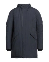 Herno Laminar Man Puffer Navy Size 40 Polyester, Polyamide, Elastane In Multi