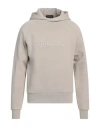 Herno Laminar Man Sweatshirt Beige Size 38 Cotton, Polyester