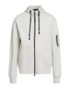 Herno Laminar Man Sweatshirt Beige Size 40 Cotton, Polyamide In Gray