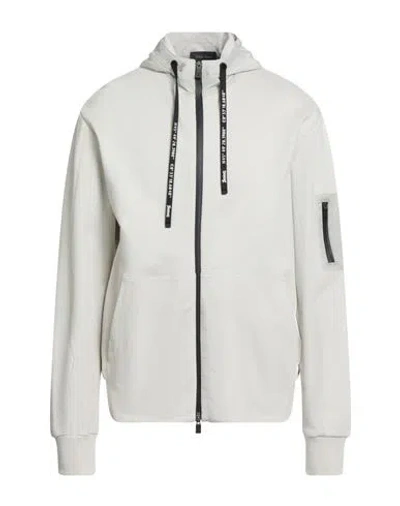 Herno Laminar Man Sweatshirt Beige Size 40 Cotton, Polyamide In Sand