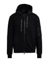 Herno Laminar Man Sweatshirt Black Size 38 Cotton, Polyamide