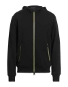 Herno Laminar Man Sweatshirt Black Size 40 Cotton, Polyester, Ptfe - Polytetrafluoroethylene In Black
