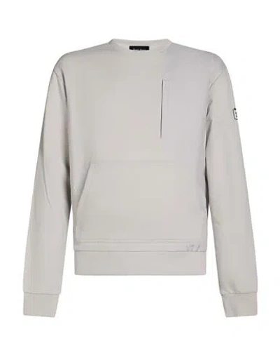 Herno Laminar Man Sweatshirt Light Grey Size 46 Cotton In Gray