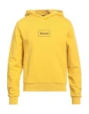 Herno Laminar Man Sweatshirt Marigold Size 46 Cotton In Yellow