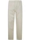 Herno Elastic-waist Side-pocket Trousers In White
