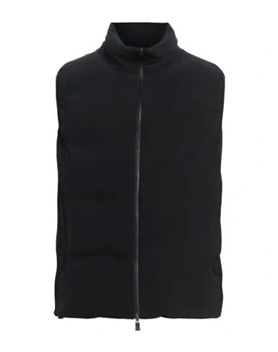 Herno Laminar Man Vest Black Size 48 Polyamide, Elastane