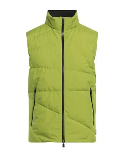 Herno Laminar Man Vest Light Green Size 48 Polyester, Ptfe - Polytetrafluoroethylene