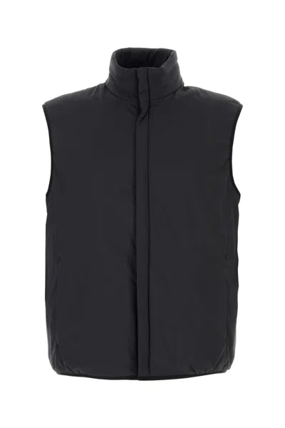 Herno Laminar Men's Laminar Nylon Sleeveless Jacket In Black