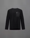 Herno Laminar T-shirt In Mercerised Jersey And 2l Gore-tex In Black