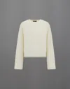 Herno Laminar T-shirt In Mercerised Jersey In White