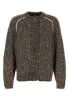 Herno Laminar Multicolor Wool-blend Cardigan In Multicoloured