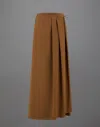 Herno Laminar Culottes In Nylon Maestro In Tobacco