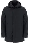 Herno Men Waterproof 2-layer Laminar Fabric In Black