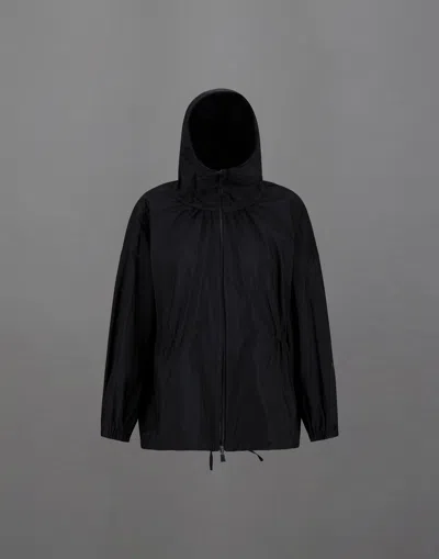 Herno Laminar Parka In 3l Translucent Ripstop In Black