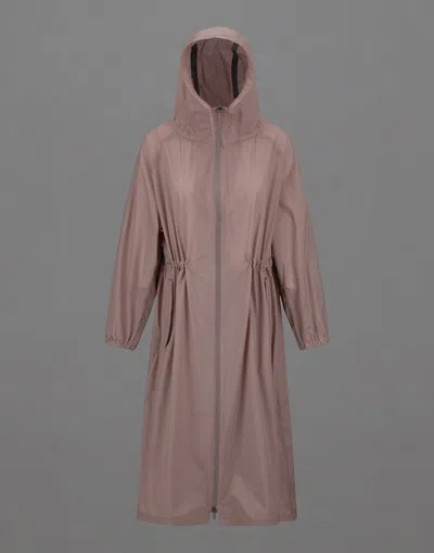 Herno Laminar Parka In 3l Translucent Ripstop In Powder